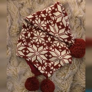 Children's 3 Pom Pom Hat